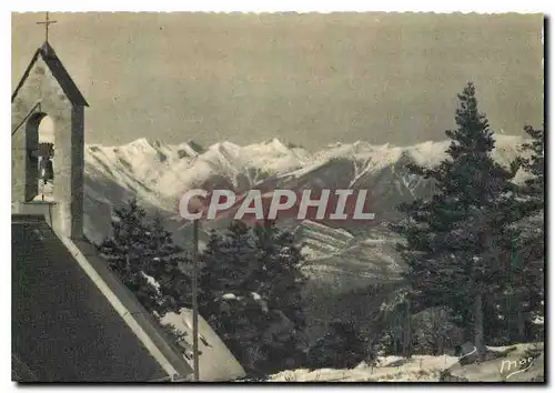 Cartes postales moderne Peira Cava Station d'ete ideale et Sports d'hiver La Chaine des Alpes