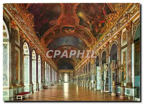 Moderne Karte Versailles La Galerie des Glaces