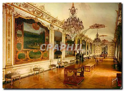 Cartes postales moderne Couleurs et Lumiere de France Chateau de Chantilly Oise Galerie des Actions