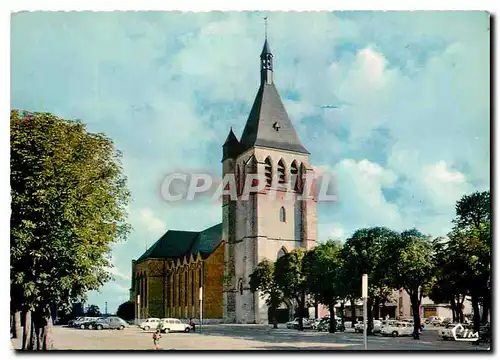 Moderne Karte Gien Loiret l'Eglise