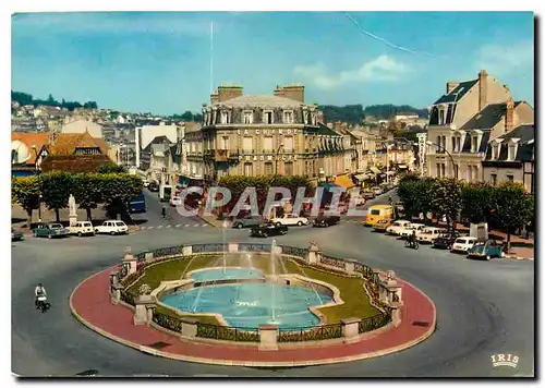 Cartes postales moderne Deauville Trouville Place de Morny
