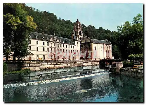 Moderne Karte Sites et Monuments Brantome l'Ancienne Abbaye et l'Eglise