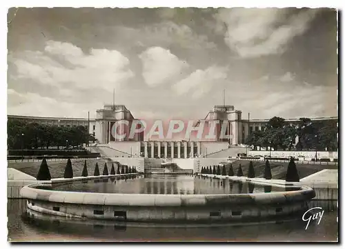 Cartes postales moderne Paris et ses Merveilles Le palais de Chaillot vu des jardins