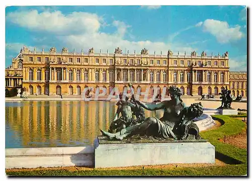 Moderne Karte Versailles Le Parterre d'eau et la facade ouest du Chateau