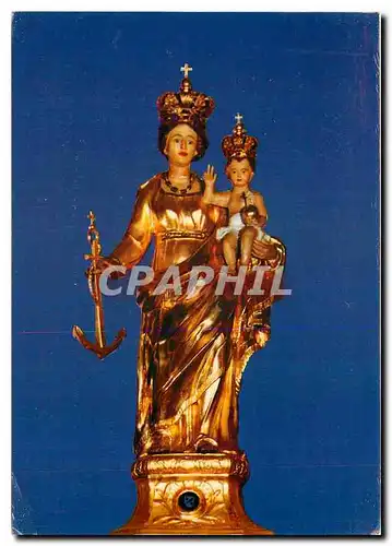 Moderne Karte Notre Dame d'Esperance Le Suquet Cannes Bois dore