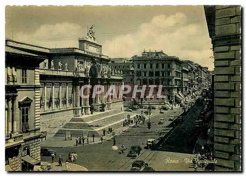 Cartes postales moderne Roma Rue Nazionale