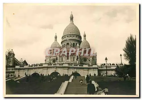 Moderne Karte Paris Sacre C�ur