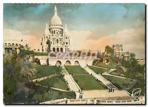 Cartes postales moderne Paris et ses Merveilles Basilique du Sacre Coeur de Montmartre