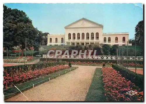 Moderne Karte Forges les Eaux Seine Mairitime Station thermale Le Casino Theatre