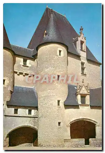 Cartes postales moderne Fourgeres sur Bievre Loire et Cher Entree du chateau