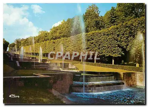 Moderne Karte Sceaux Hauts de Seine Les cascades