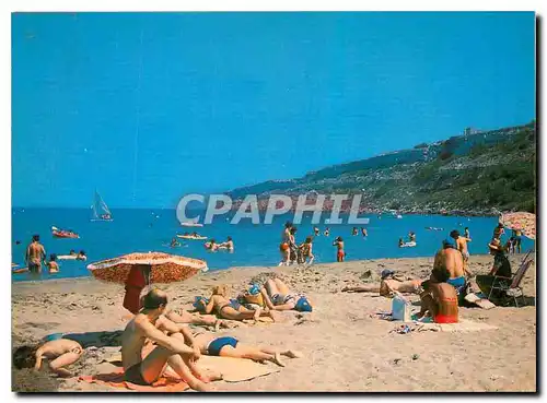 Moderne Karte Le Franqui Vue de la Plage et du Cap