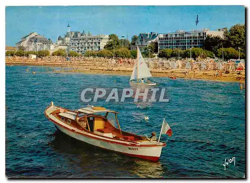 Cartes postales moderne Couleurs et Lumiere de France Arcachon Gironde Prise de la Jetee la Plage