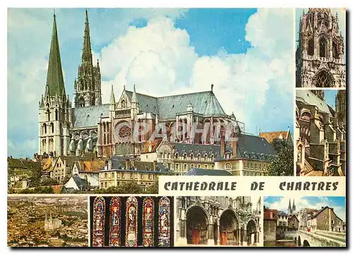 Cartes postales moderne En Beauce Chartres Eure et Loire Divers aspect de la Cathedrale