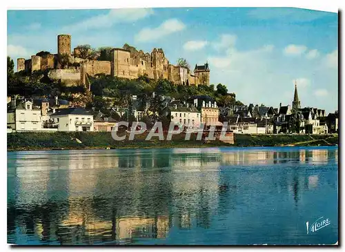 Cartes postales moderne Les Merveilles du val de Loire Chinon Indre et Loire Le chateau