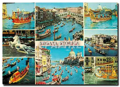 Cartes postales moderne Regata Storica Venise