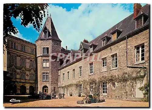 Moderne Karte Montargis Loiret le chateau