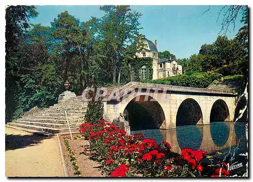 Moderne Karte Les Merveilles du Val de Loire Chateauneuf sur Loire Loiret Dans le PArc du Chateau la rotonde a