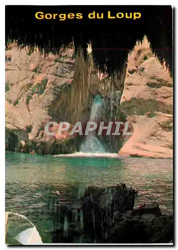 Cartes postales moderne L'Arriere Pays Mediterraneen Pittoresque les Gorges du Loup le Saut du Loup