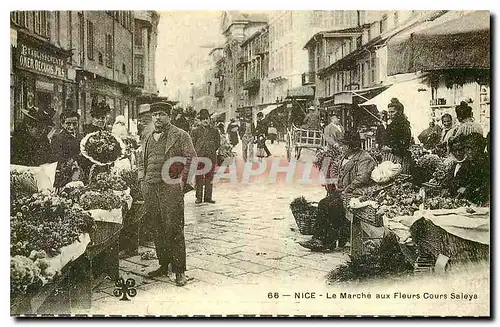 REPRO Nice le Marche aux Fleurs Cours Saleya