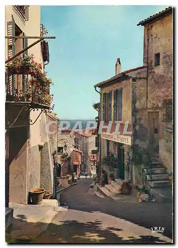 Cartes postales moderne Reflets de la Cote d'Azur Haut de Cagnes A Mmes la Montee de la Bourgade