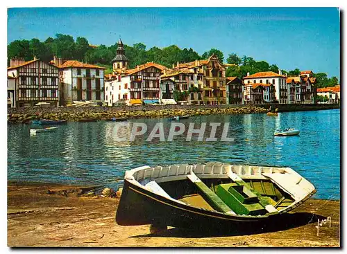 Cartes postales moderne Le Pays Basque Saint Jean de Luz B P le port et ciboure