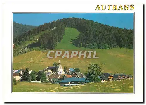 Moderne Karte Autrans Vercors Dauphine France