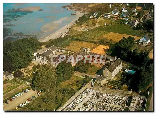 Cartes postales moderne Saint Jacut de la Mer Cotes d'Armor Vue generale du Chef de l'Isle Au premier plan pension de fa