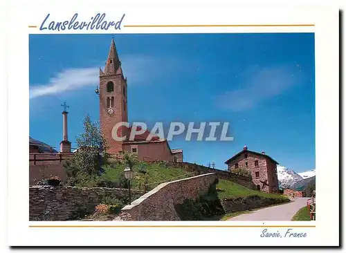 Cartes postales moderne En Haute Maurienne Savoie Lanslevillard L'Eglise St Michel