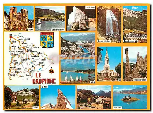 Cartes postales moderne Le Dauphine Ancienne Province rattachee a la Couronne de France