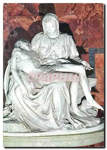 Cartes postales moderne Cita del Vaticano Basilique de St Pierre La Pitie de Michelangelo