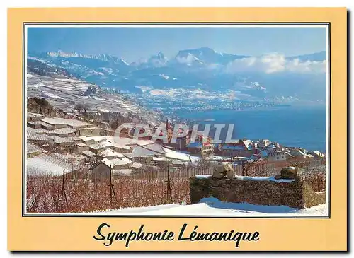 Cartes postales moderne Symphonie Lemanique