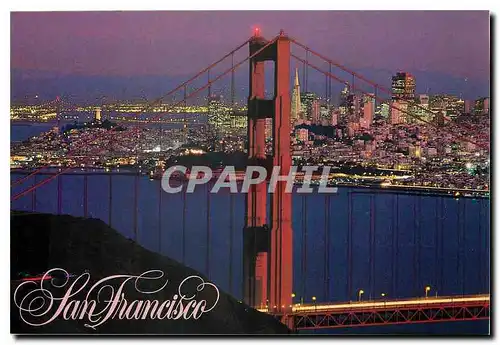 Cartes postales moderne Golden Gate Bridge San Francisco California