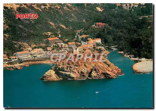 Cartes postales moderne Corse Ile de Beaute Souvenir de Porto Le hameau du pont et la marine