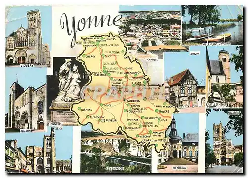 Cartes postales moderne Yonne Superfieie