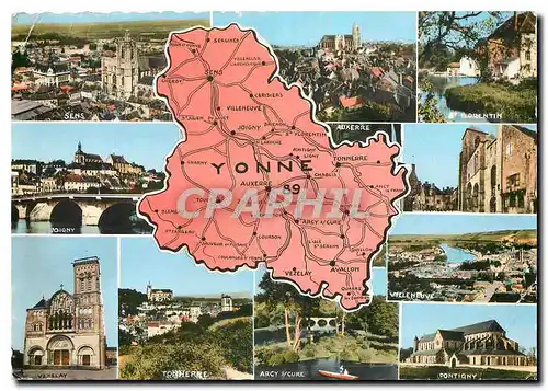 Cartes postales moderne L'Yonne
