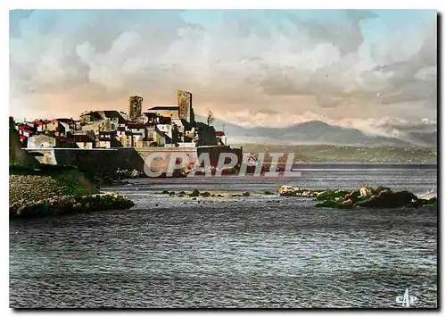 Cartes postales moderne Antibes les Remparts et la vieille Ville