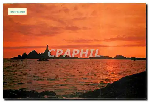 Cartes postales moderne Corbiere Sunset Jersey C I