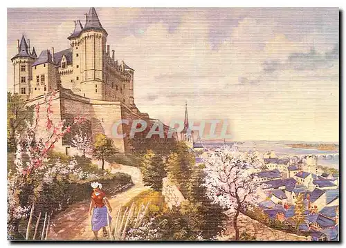 Cartes postales moderne Chateau de Saumur Maine & Loire