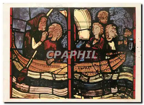 Cartes postales moderne Cathedrale de Bourges Marie L'Egyptienne Part a Jerusalem revant de Debauches