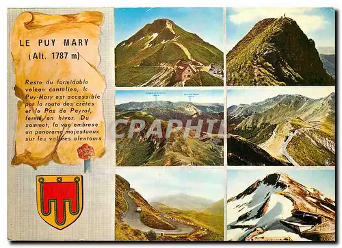 Cartes postales moderne Le Puy Mary Cantal