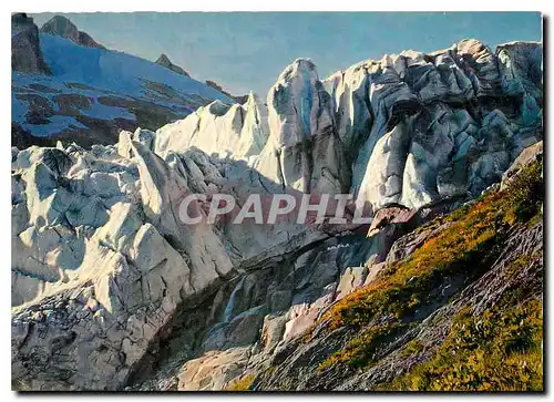 Moderne Karte Rhonegletscher beim Belvedere