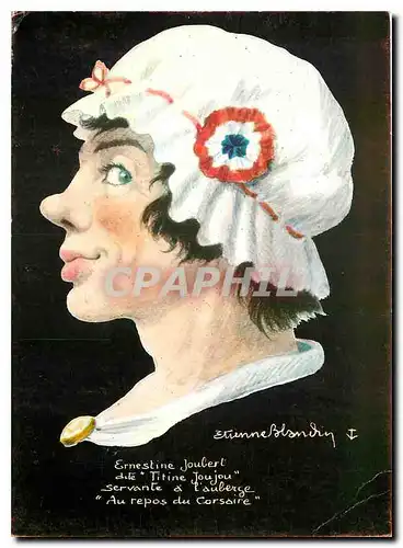 Cartes postales moderne Les Corsaires d'Etienne Blandin Ernestine Joubert dite Titine Joujou