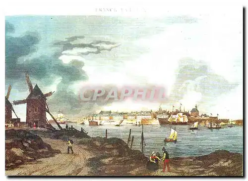 Cartes postales moderne La Bretagne en Couleurs Saint Malo vue de Saint Servan Brunelliere