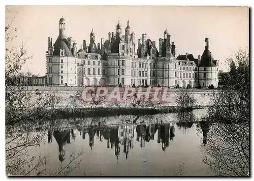 Moderne Karte Chambord Loir et Cher Le Chateau et le Cosson