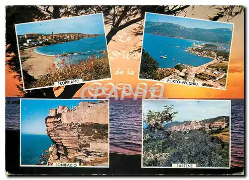 Cartes postales moderne La Corse inoubliable