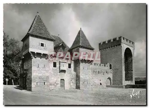 Cartes postales moderne Cahors Lot La barbacane et tour des Pendus