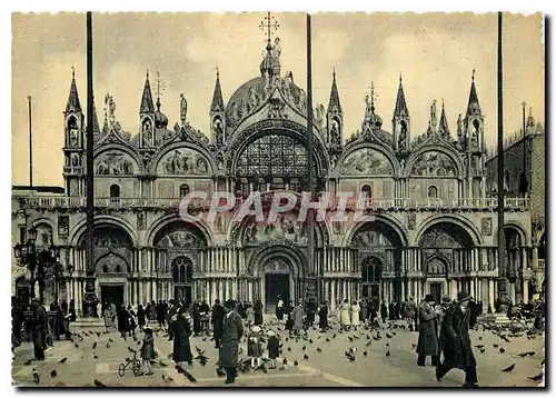 Cartes postales moderne Venezia Basilique de S Marco