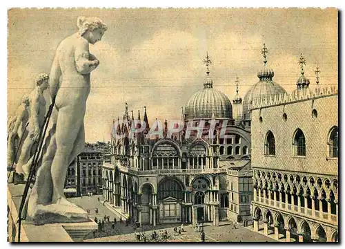 Cartes postales moderne Venezia Basilique de S Marco et le Palais Ducal