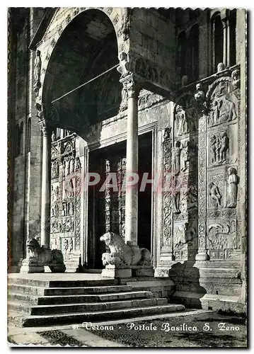 Moderne Karte Verona Portale Basilica S Zeno